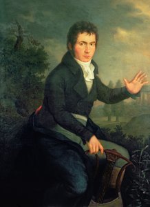 Ludvig van Beethoven, 1804 by Willibrord Joseph Mahler or Maehler